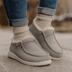 Mokassin-Stiefelette mit Plüschfutter - Cerine