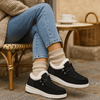 Mokassin-Stiefelette mit Plüschfutter - Cerine