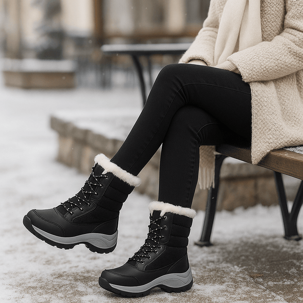 Bottes pour femmes à semelles épaisses - Rinhoa