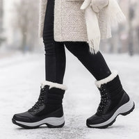 Bottes pour femmes à semelles épaisses - Rinhoa