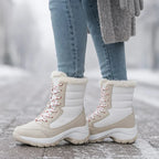 Damenstiefel mit dicken Sohlen - Rinhoa