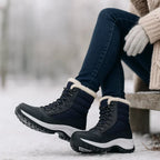 Damenstiefel mit dicken Sohlen - Rinhoa