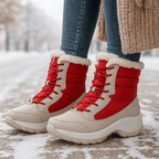 Damenstiefel mit dicken Sohlen - Rinhoa