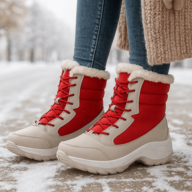 Bottes pour femmes à semelles épaisses - Rinhoa