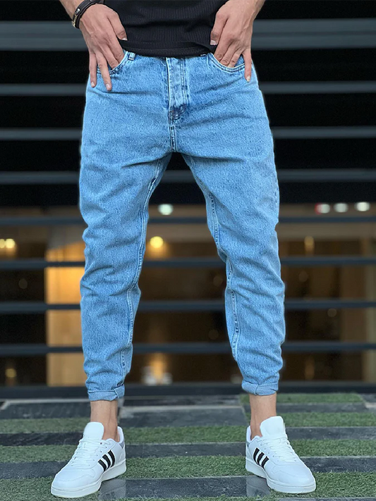 Derrick - Jeans denim d'été tendance pour hommes
