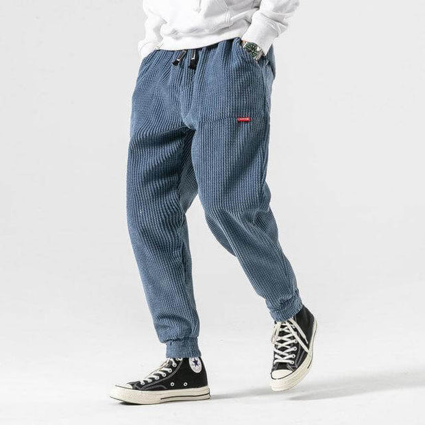 Kan - Pantalon en velours côtelé tendance