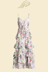 Vero Robe d'été maxi dégradée imprimée