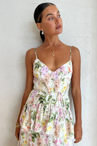 Vero Robe d'été maxi dégradée imprimée