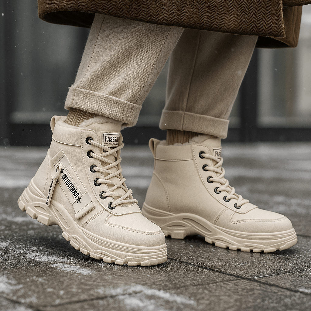 Zeitgenössisch gestylte Thermostiefel - Lurean