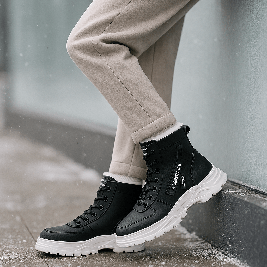 Zeitgenössisch gestylte Thermostiefel - Lurean