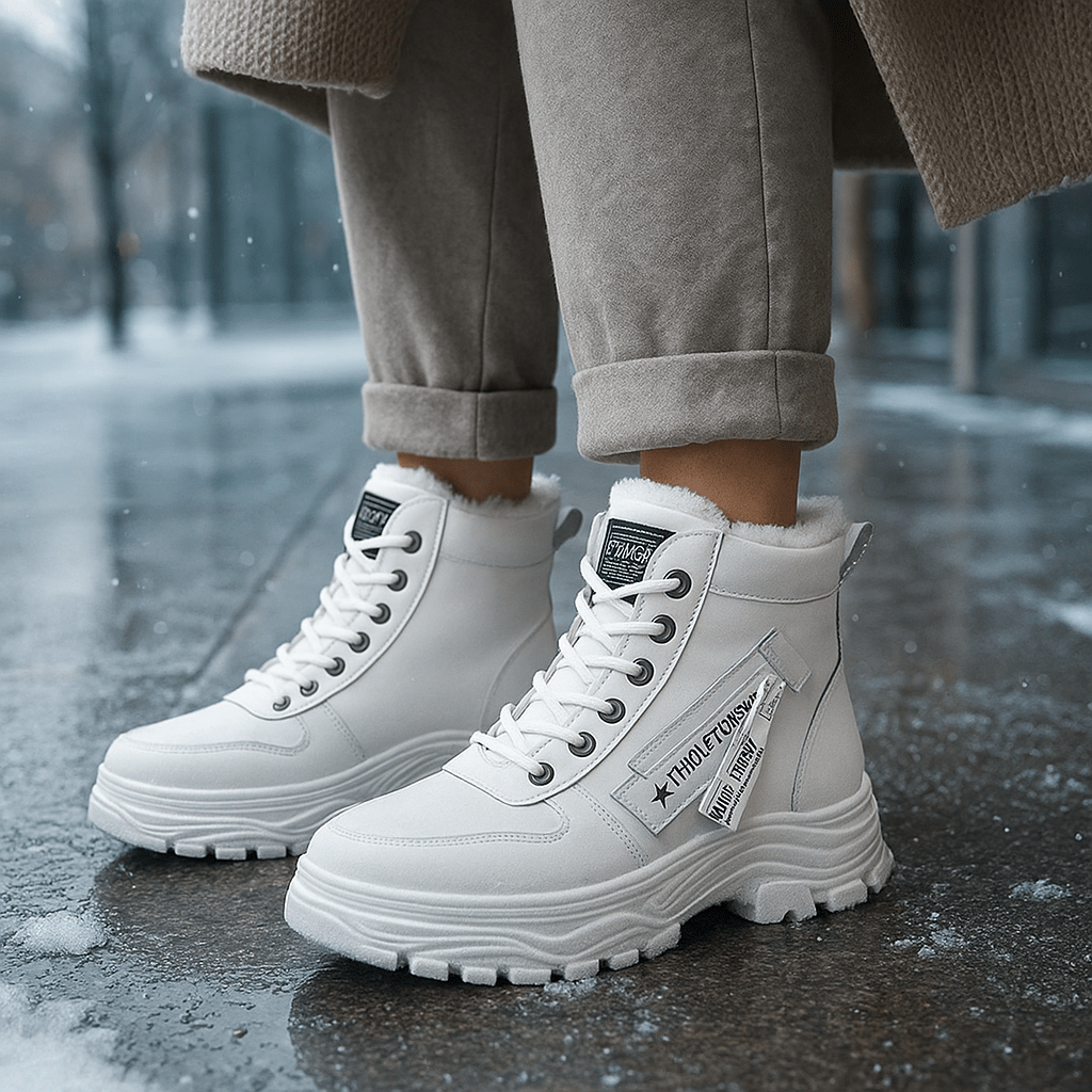 Zeitgenössisch gestylte Thermostiefel - Lurean