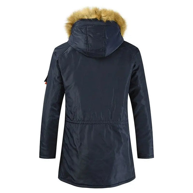 Veste Parka Militaire - Affrontez Hiver avec Style et Chaleur