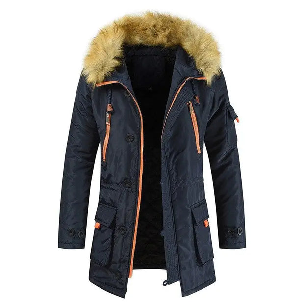 Veste Parka Militaire - Affrontez Hiver avec Style et Chaleur