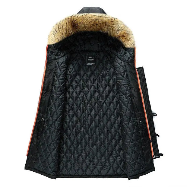 Veste Parka Militaire - Affrontez Hiver avec Style et Chaleur