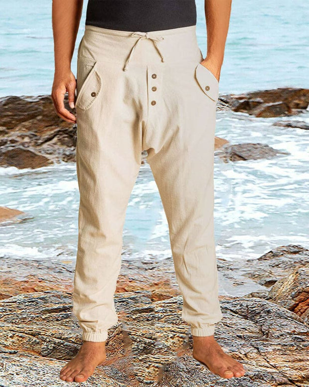 Heiko - Pantalons d'été polyvalents pour hommes