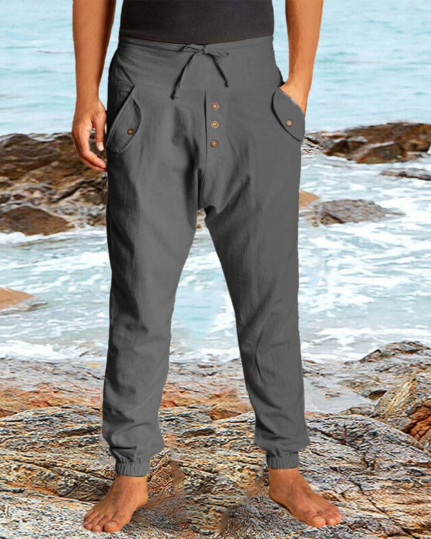 Heiko - Pantalons d'été polyvalents pour hommes