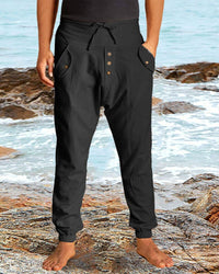 Heiko - Pantalons d'été polyvalents pour hommes
