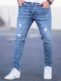 Silas - Jeans denim déchiré polyvalent