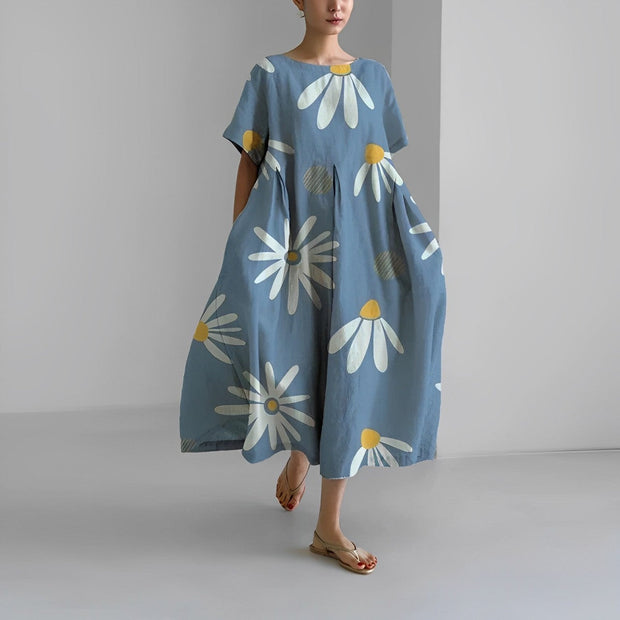 Katarina - Robe à fleurs boho pour une entrée en scène stylée
