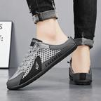 Herren-Sneaker mit perforierten Einsätzen und Schnürung – Elias
