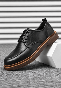 Derbies décontractés homme à lacets et semelle crantée - Halden